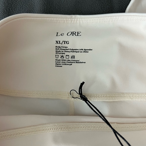 NWT Le Ore Lucca High Rise Legging Compression Recycled Sustainable Materials - Picture 6 of 7